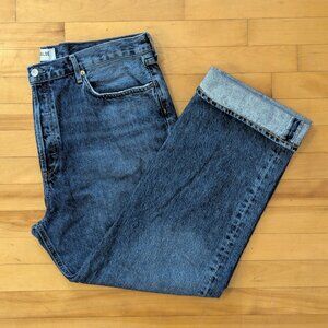 Agolde Fran Low Slung Straight Jeans (34)